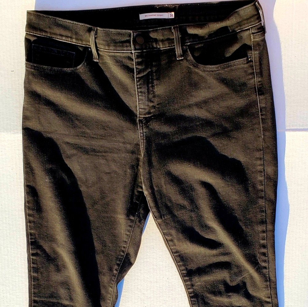 LEVI'S Shaping Skinny Black Jeans Plus size